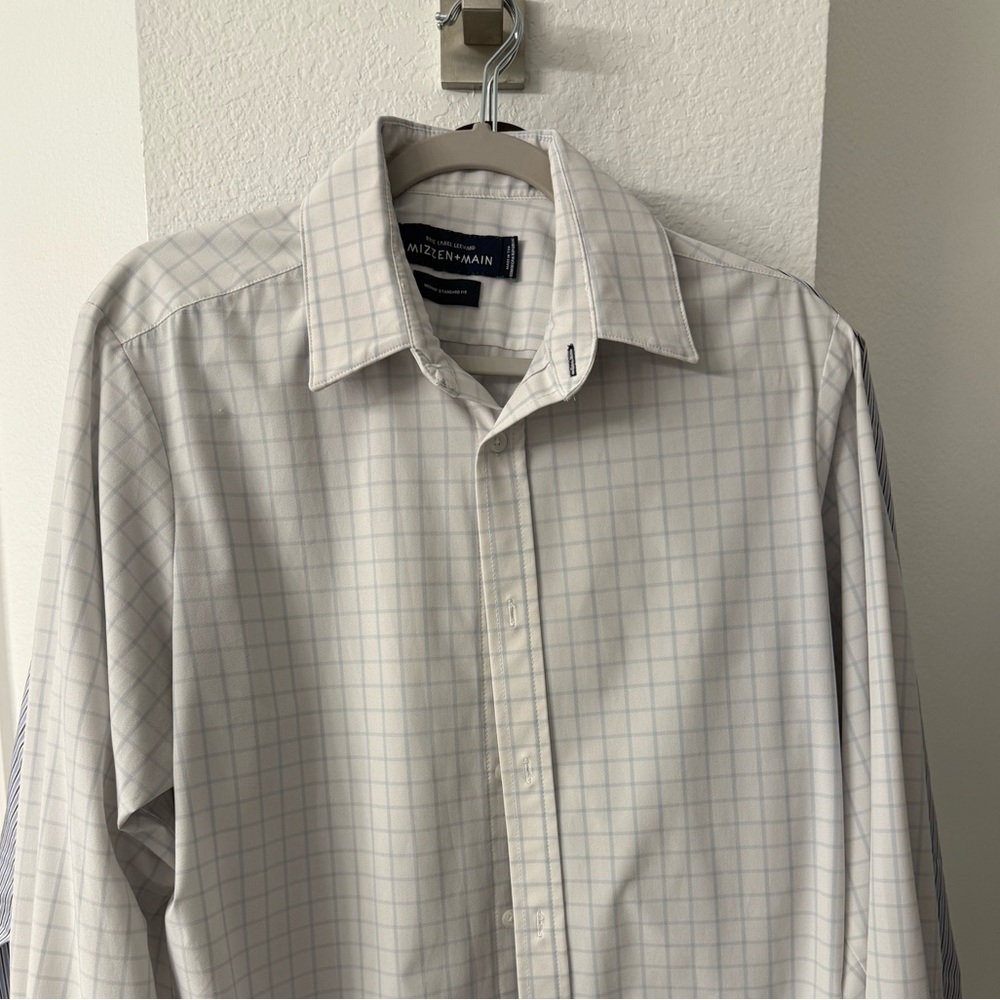 Mizzen & Main Leeward Dress Shirt - Sz M Standard